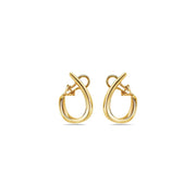 SIGNATURE TWISTED LARGE HOOP EARRING