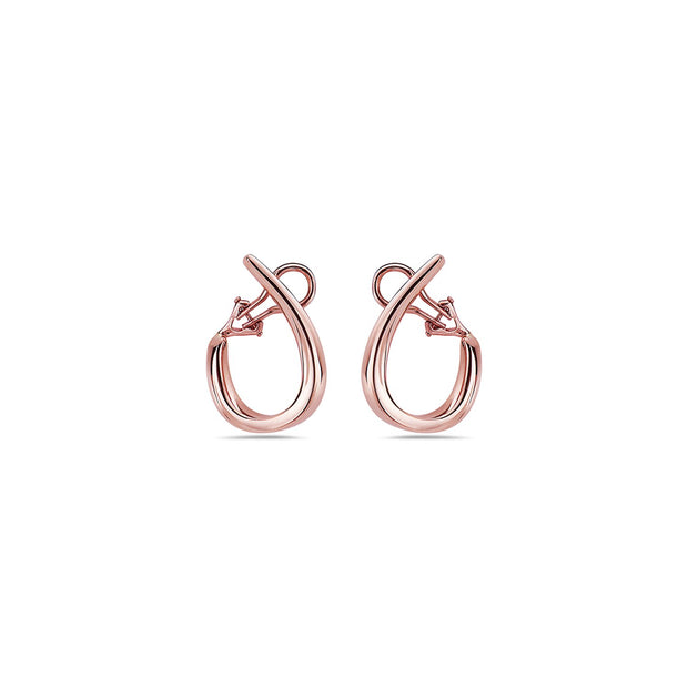SIGNATURE TWISTED LARGE HOOP EARRING