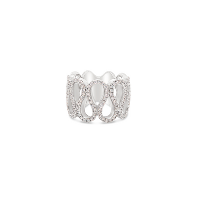 Diamond Candy Swirl Ring