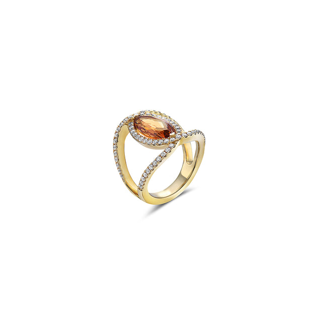 Pastel Diamond Regal Ring