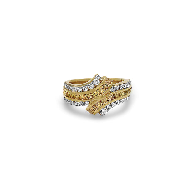 Krypell Collection Diamond Bypass Ring