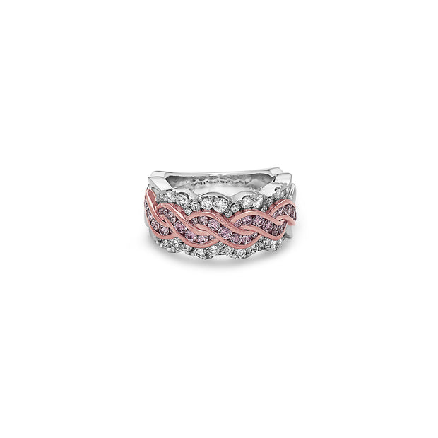Krypell Collection Diamond Braid Ring
